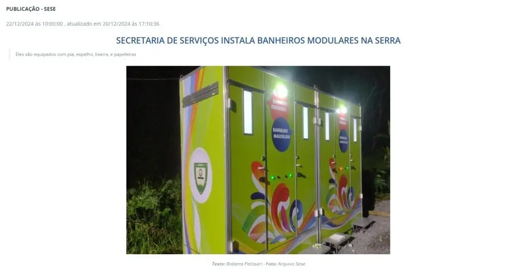O Mito do Barato: Por Que Vitória Aposta em Contratos Paliativos de Banheiros Químicos?